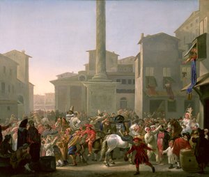 Karnevál Rómában, 1650-51 körül